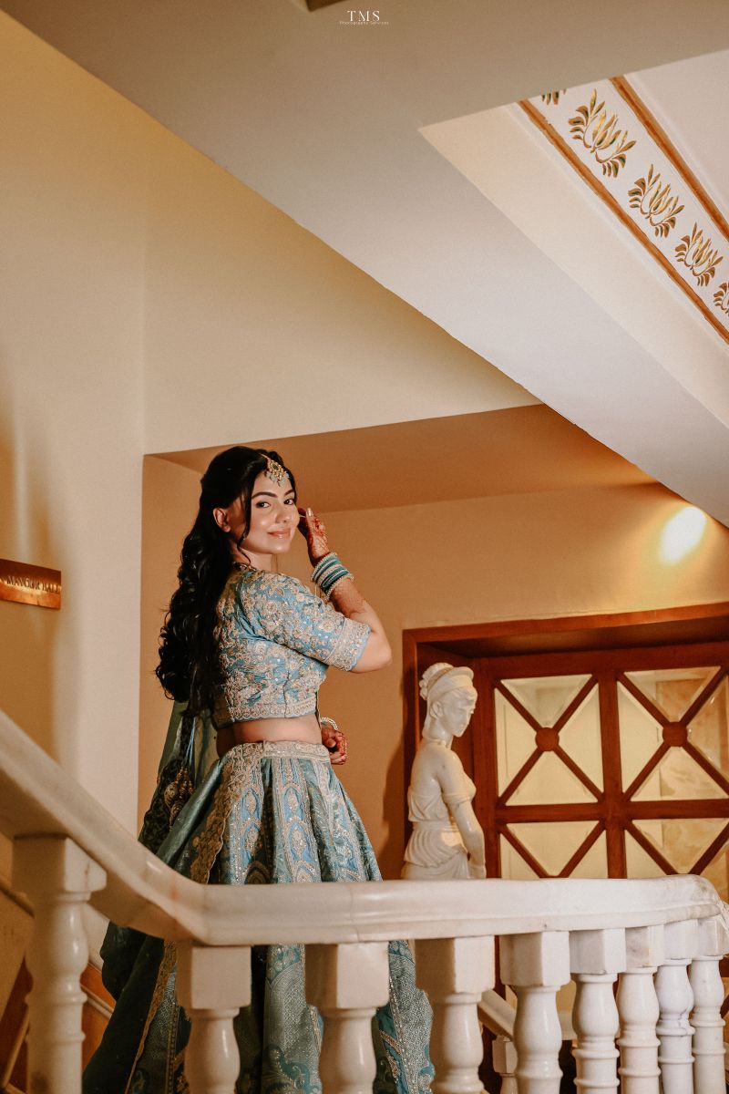 Couple sharing a warm moment during wedding ceremony – candid shot